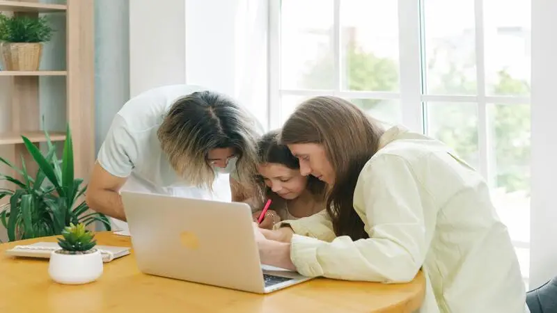 doing homework for kids