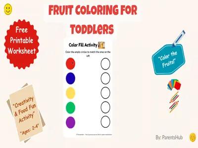Parents Hub — Guiding Indian Parents and Nurturing Kids Free color matching worksheet for toddlers to download