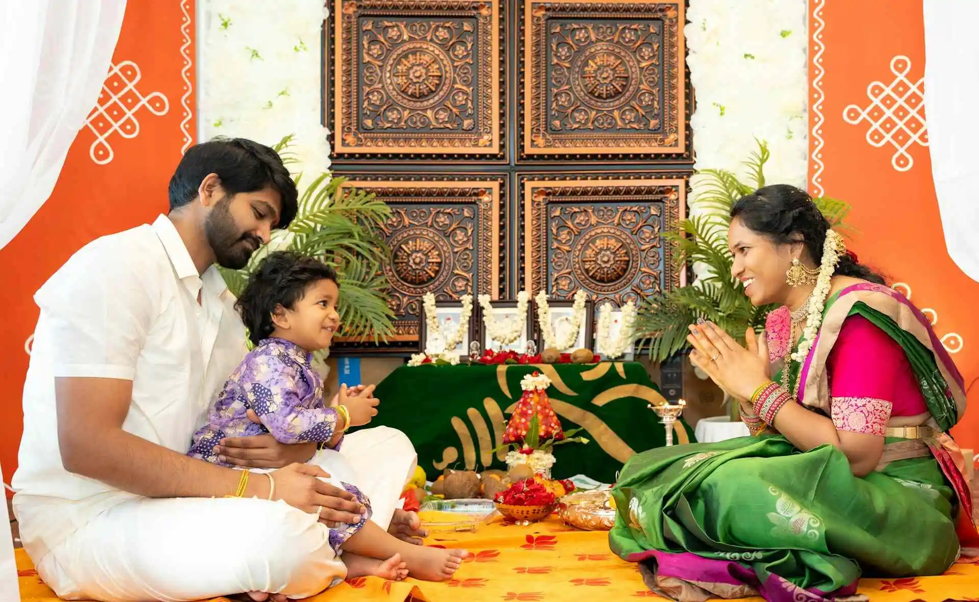 Happy Indian family — parenting advice for Indian parents
